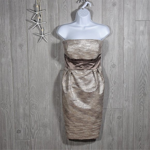 eliza j strapless dress